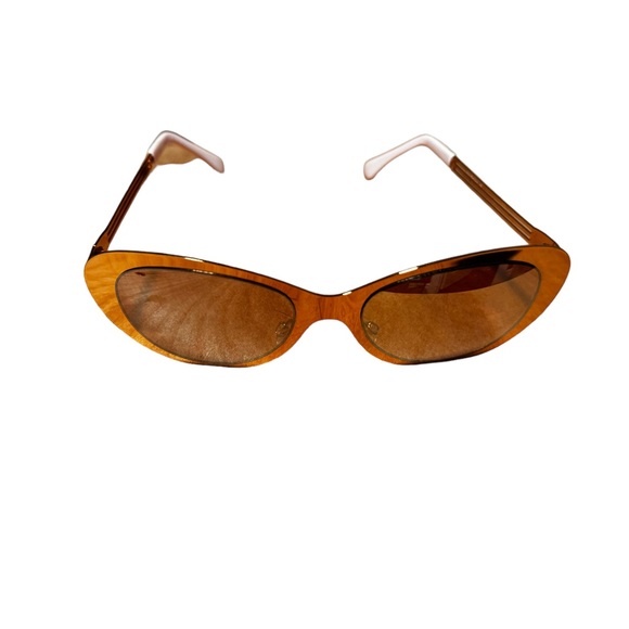 Womens Rose Gold Frame Sunglasses - Picture 1 of 4
